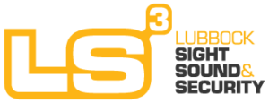 LS3 – Lubbock Sight, Sound, & Security Logo